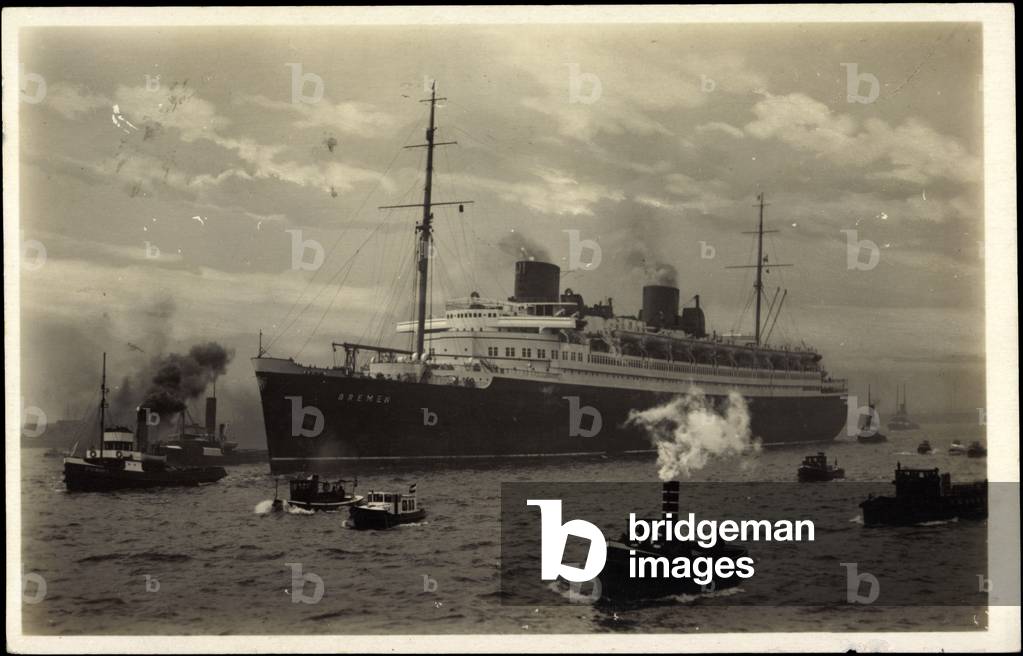 Steamer Bremen, North German Lloyd Bremen, Pilots