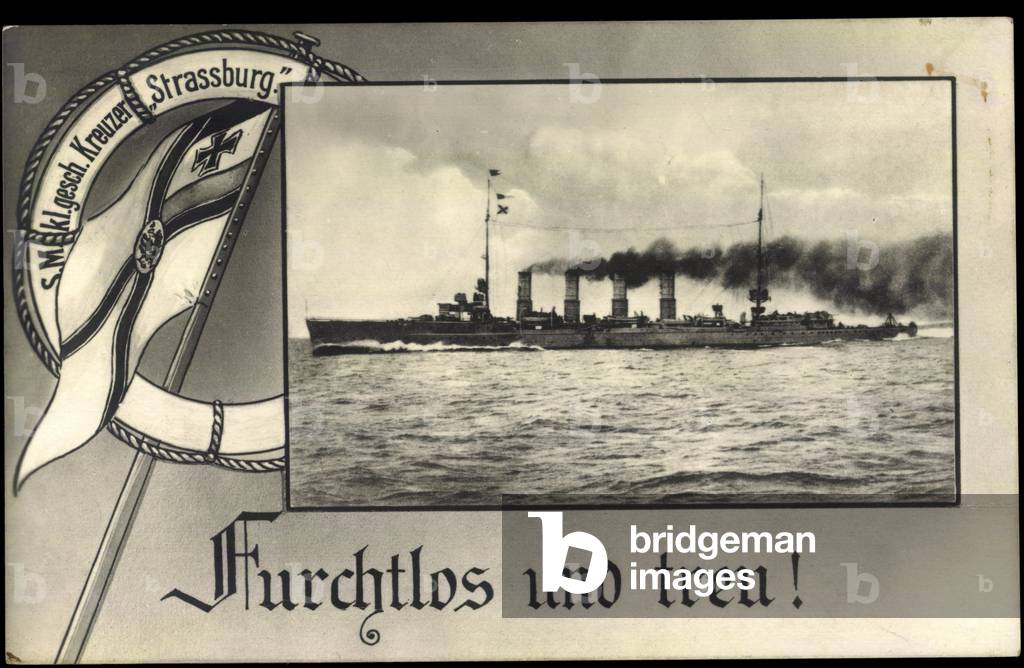 Passepartout S.M.S. Cruiser Strasbourg, Warship