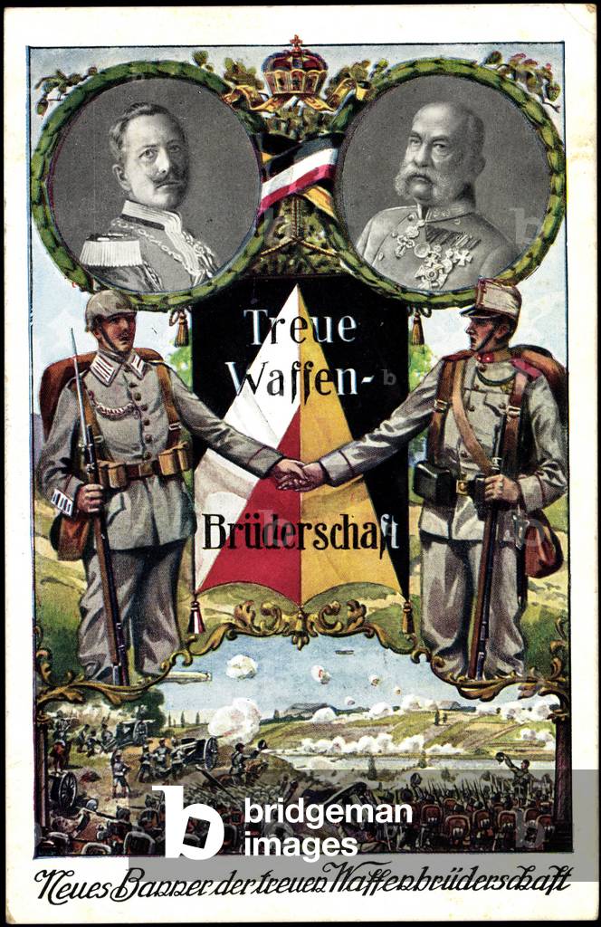 Emperor Franz Josef, Wilhelm II, Brotherhood of Arms