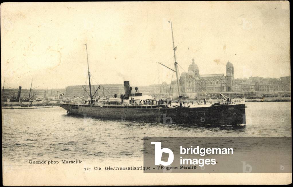 French Line, CGT, Steamship Eugène Perèire