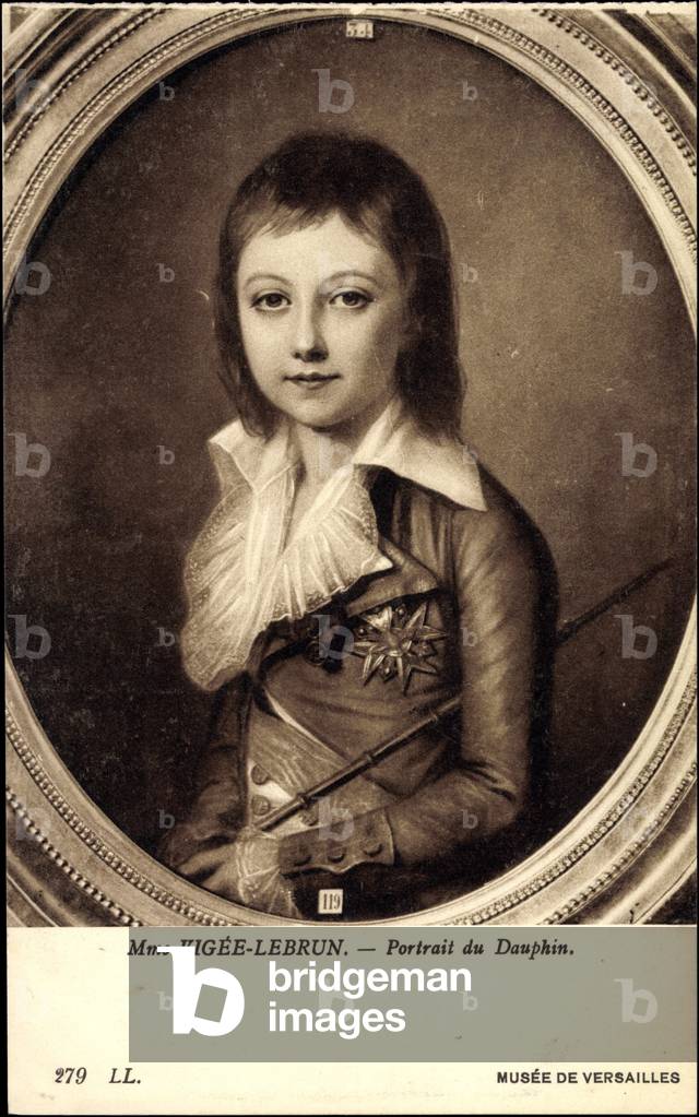 Artist Vigee Lebrun, Portrait du Dauphin