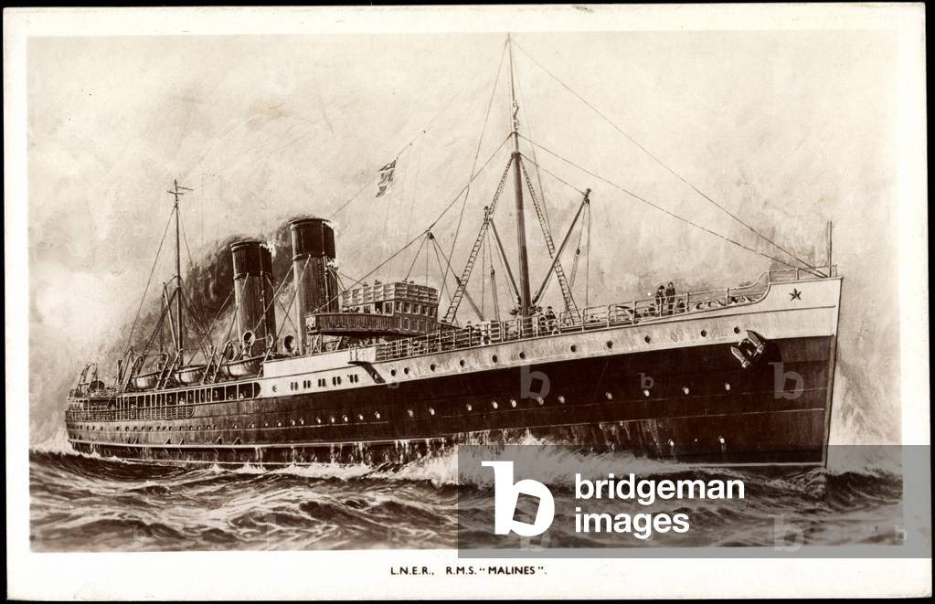 L.N.E.R, R.M.S Malines, Steamer, London & North East