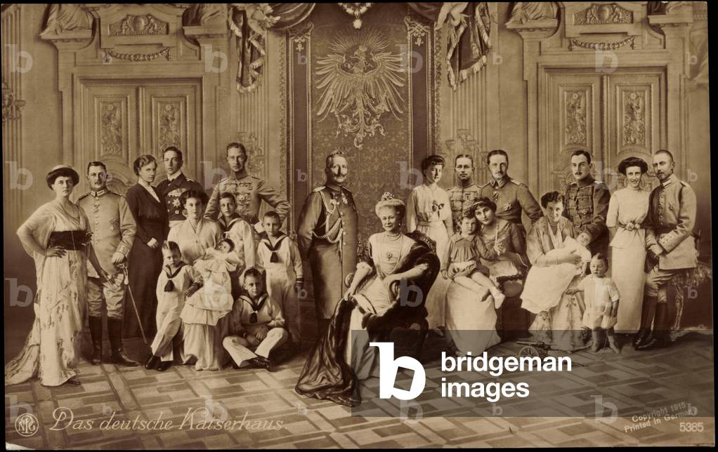 The German Imperial House, group photo, Hohenzollern