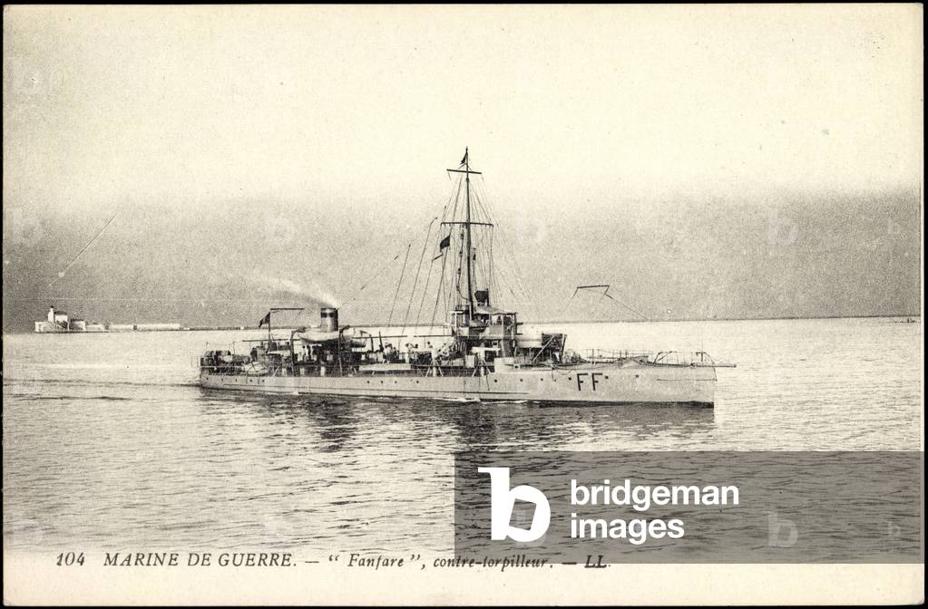 French Warship, Fanfare, Contre Torpilleur