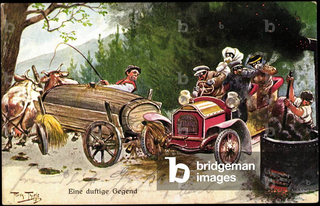 Artist Thiele, Arthus, A fragrant area, Slurry