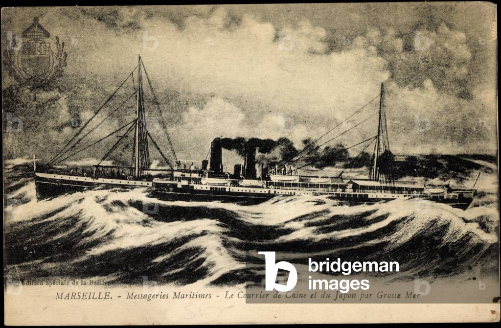 Messageries Maritimes, MM, Steamship Marseille