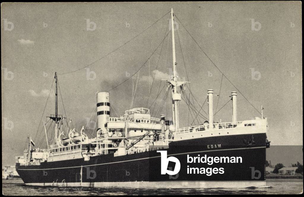 Dampfer S.S. Edam, Holland America Line