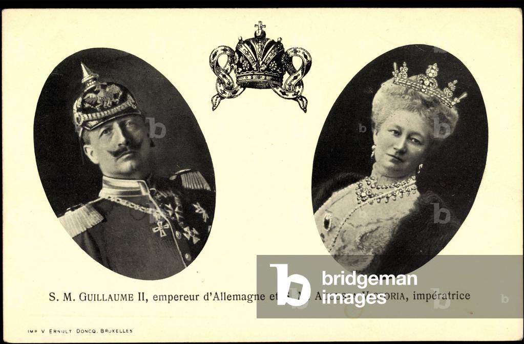 Kaiser Wilhelm II, Auguste Victoria, Empereur