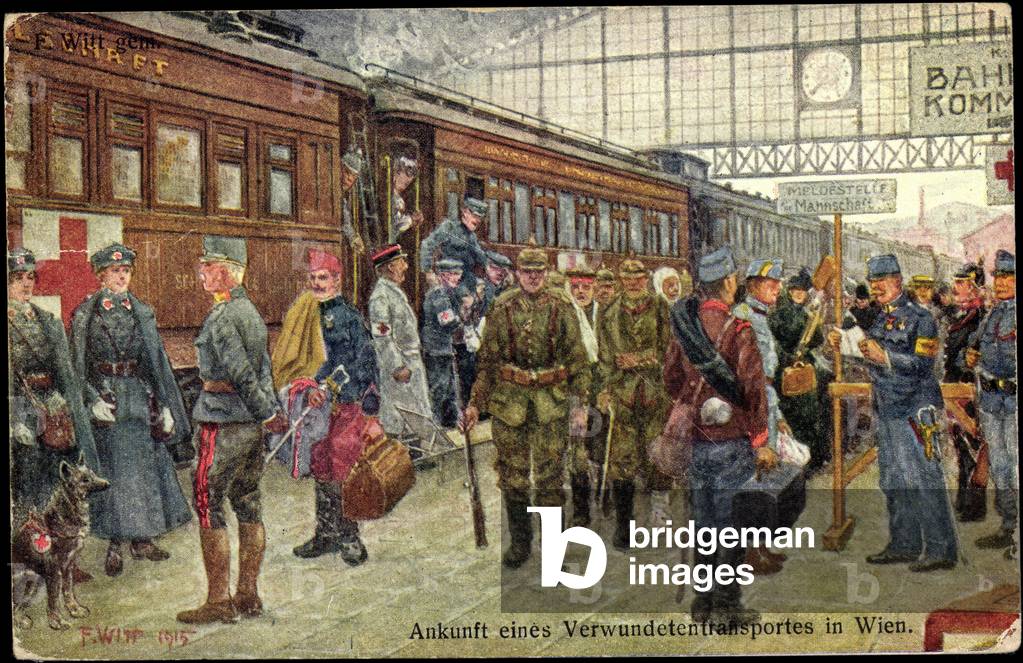 Artist Vienna, Arrival e. Injuries Transport