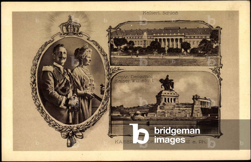 Mount Koblenz, Imperial Parade, Castle