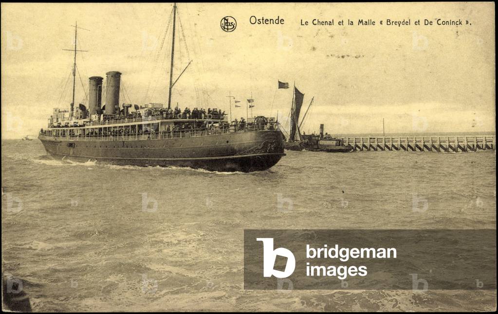 Ostende, Le Chenal et la Malle Breydel et de Coninck