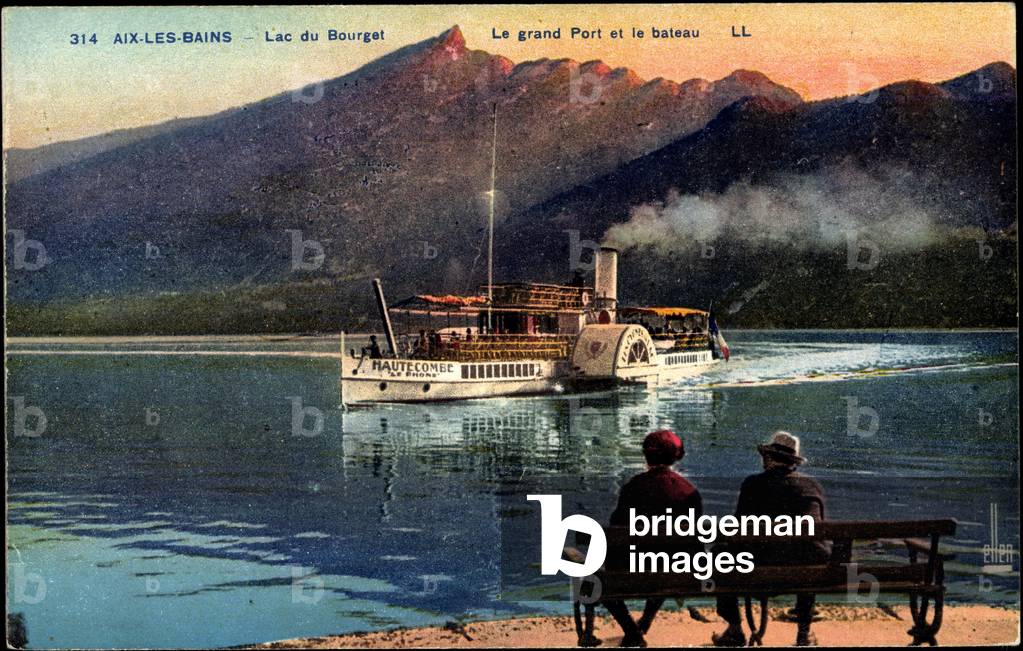 Artist Aix les Bains, Lac du Bourget, Hautecombe