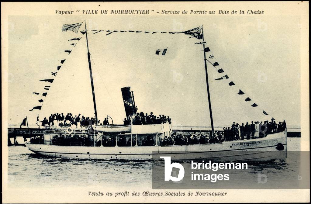 Dampfer Ville de Noirmoutier, Chaise, Pornic