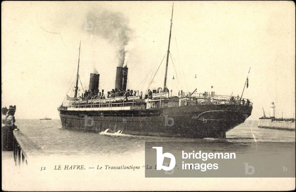 Le Havre, Le Transatlantique La Lorraine, Dampfer