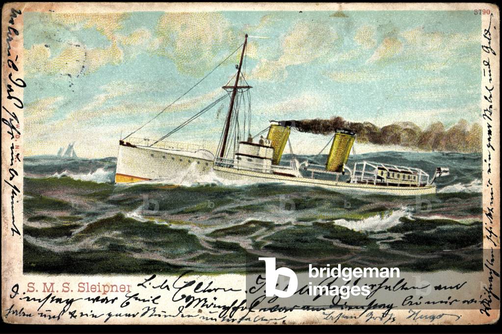 Depeschenboot SMS Sleipner der kaiserl. navy
