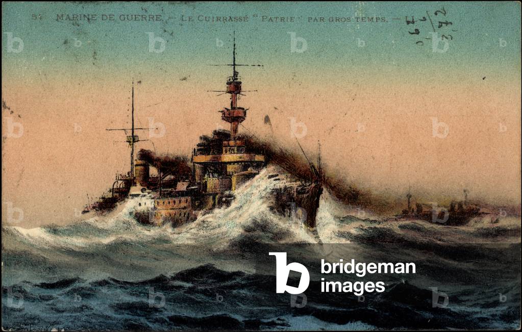 French warship Patrie, Cuirassé