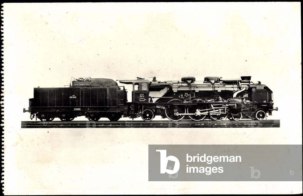 Railway, France, steam locomotive, A 33, No 231.058