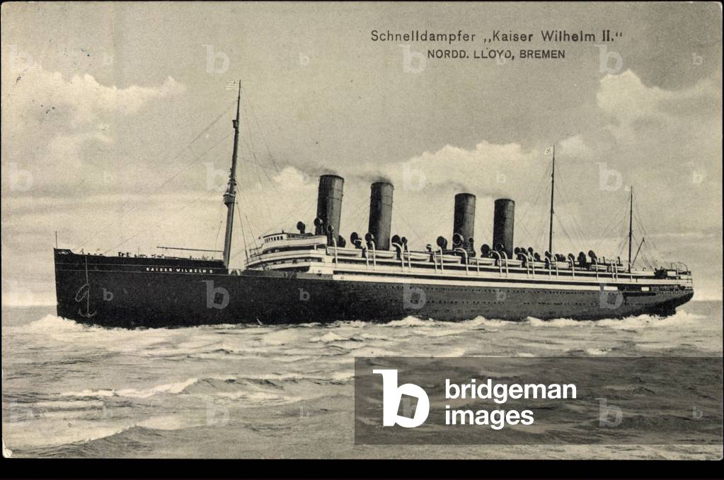 Steamer Kaiser Wilhelm II, Norddt. Lloyd