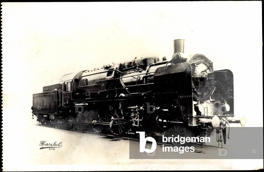 German steam locomotive, 2 C 3, Factory No 20445, Machine 230