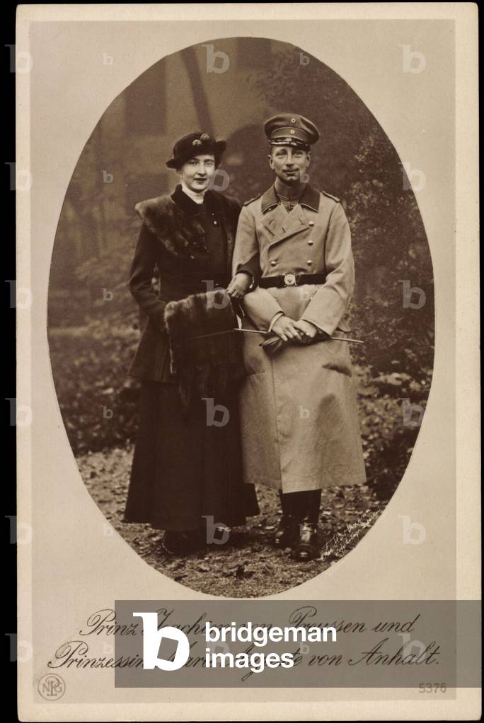 Prince Joachim, Prussia, Marie Auguste, Anhalt, NPG 5376