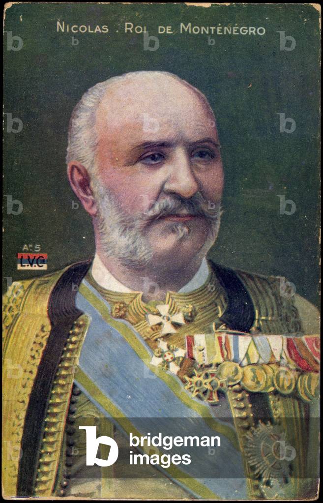 Artist Portrait of Nicolas, King of Montenegro