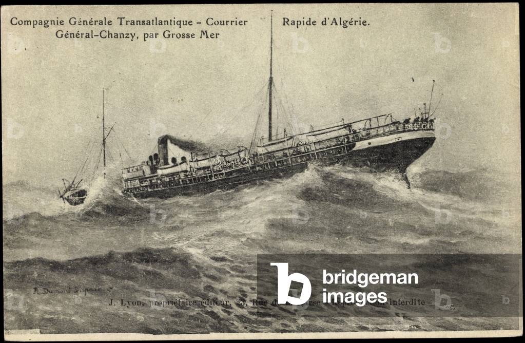 Künstler CGT, General Chanzy by Grosse Mer, Steam