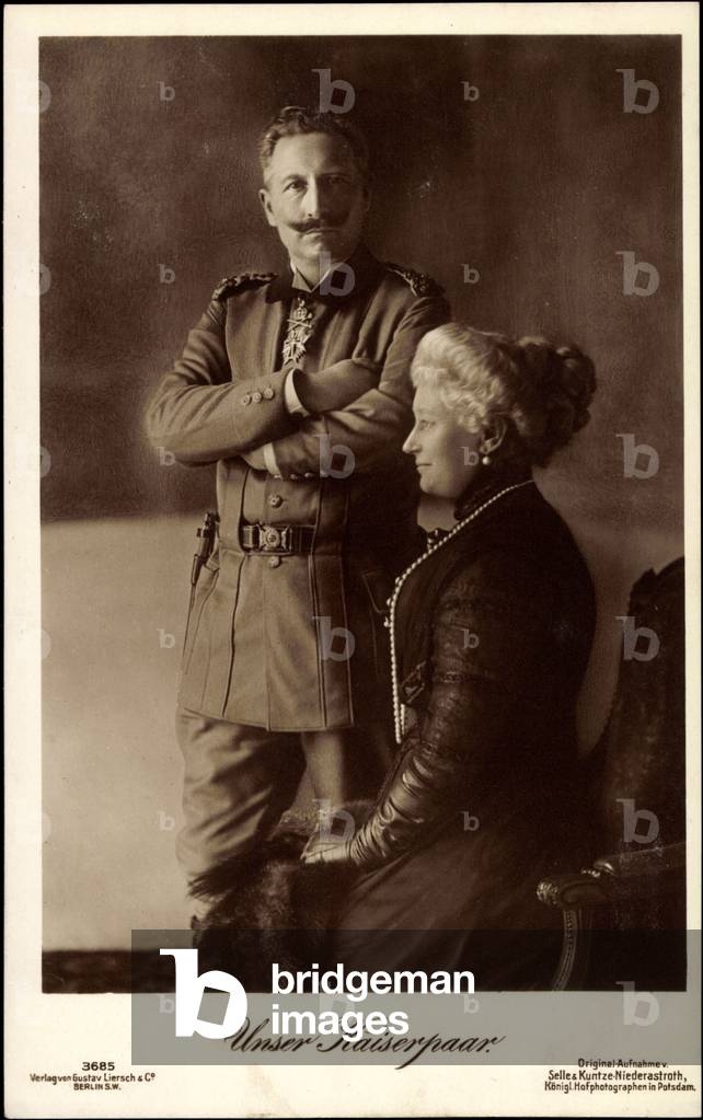 Kaiser Wilhelm II, Auguste Victoria, Liersch 3685