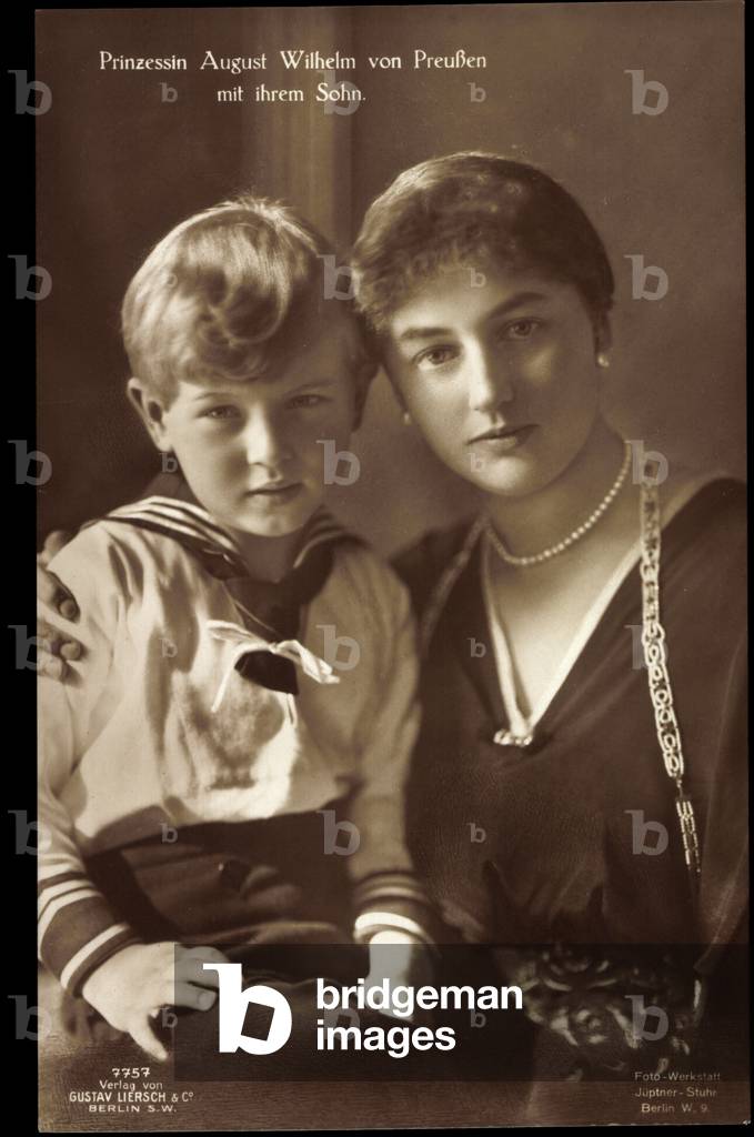 Princess August Wilhelm v Prussia, son, Liersch