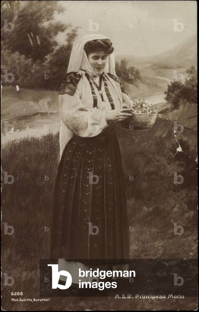 Nobility Romania, Princess Maria in costume