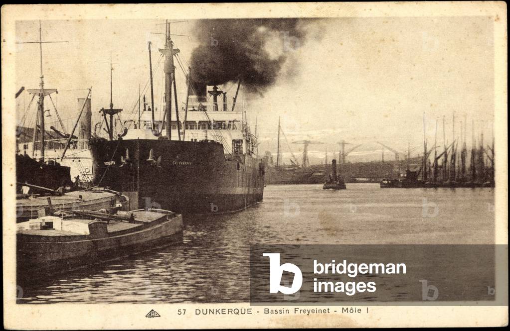 Dunkerque Nord, Bassin Freyeinet, Mole I, Steamer