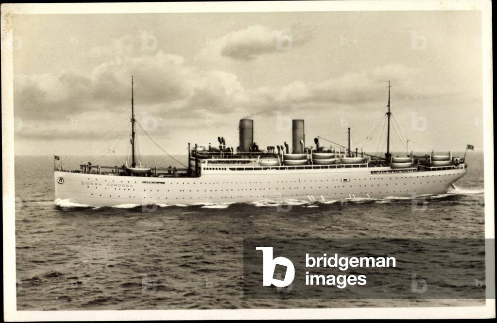 Northern German Lloyd Bremen, steamer Sierra Cordoba