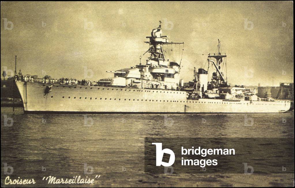 Cruiser Marseillaise, Warship francais