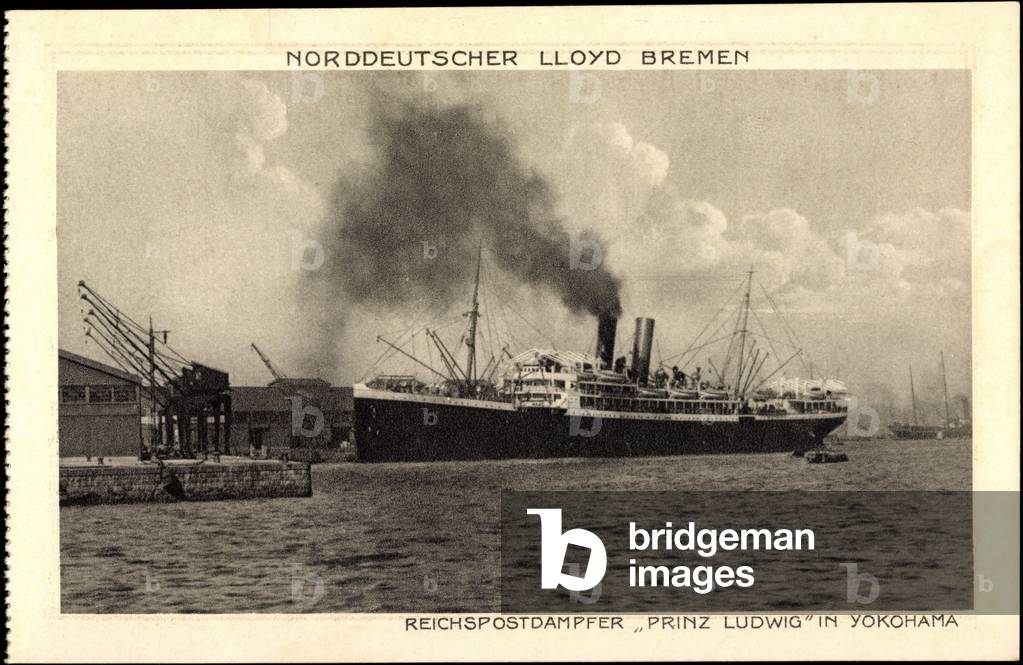 North German Lloyd Bremen, steamer Prince Ludwig