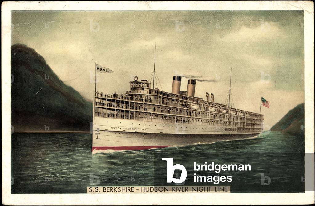 S.S. Berkshire, Hudson River, Merchants a. Miners