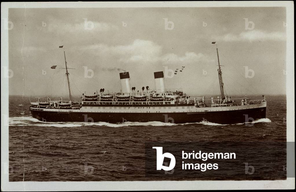 HSDG, steam shipping, motor ship Monte Sarmiento