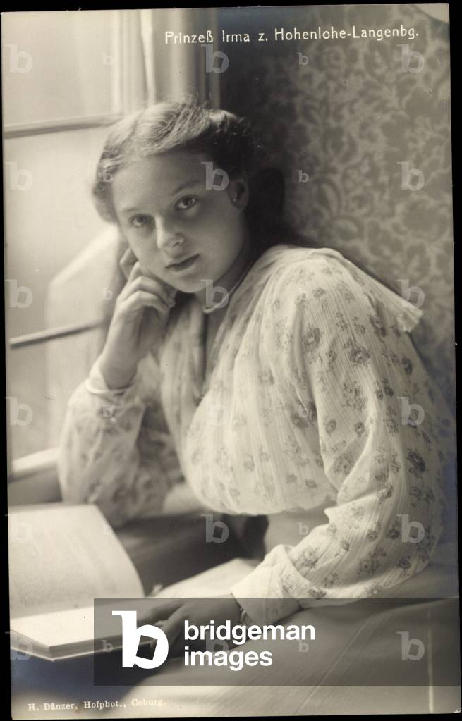 Princess Irma of Hohenlohe Langenburg, Portrait