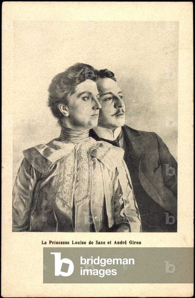 Artist Princess Louise of Saxony, Andre Giron