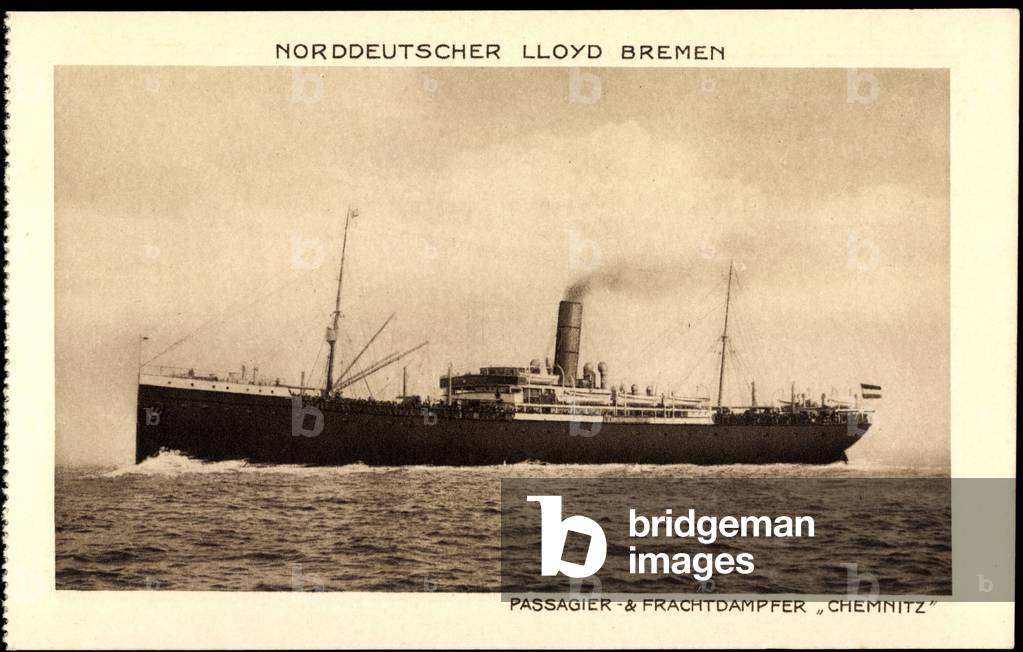 North German Lloyd Bremen, steamer Chemnitz