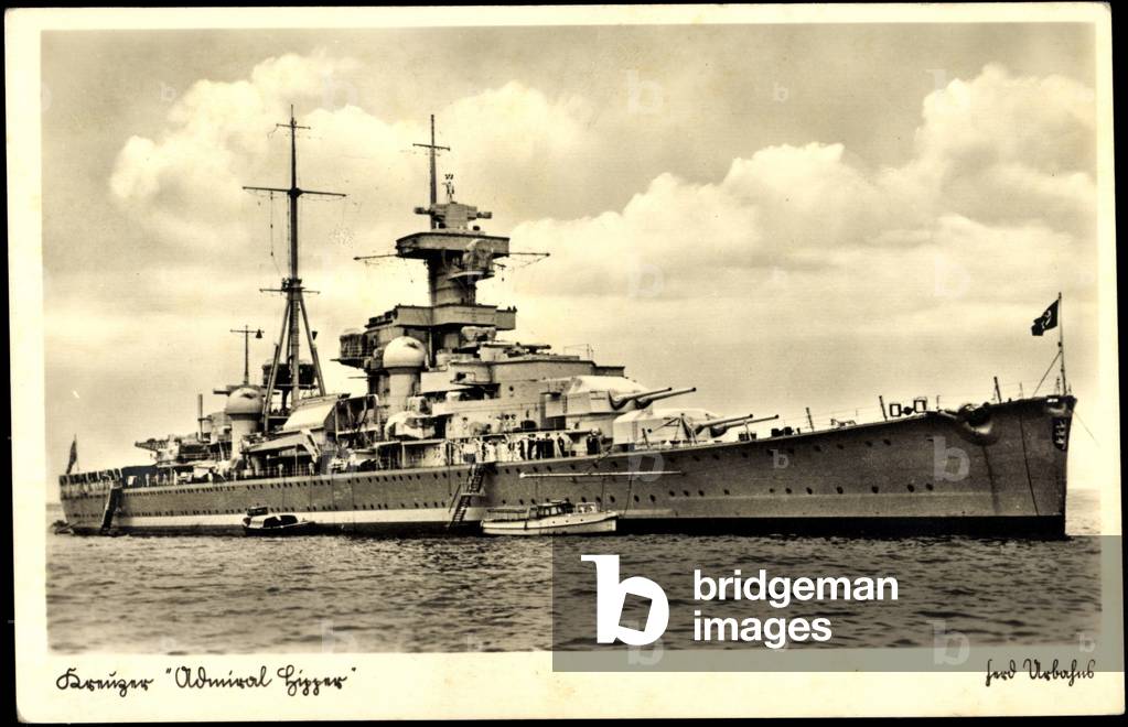 German warship, cruiser Admiral Hipper