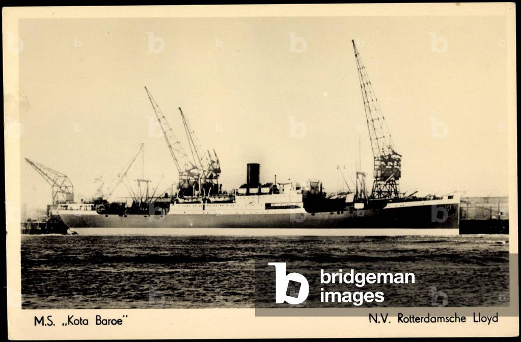 Steamer M.S. Kota Baroe, Rotterdam Lloyd