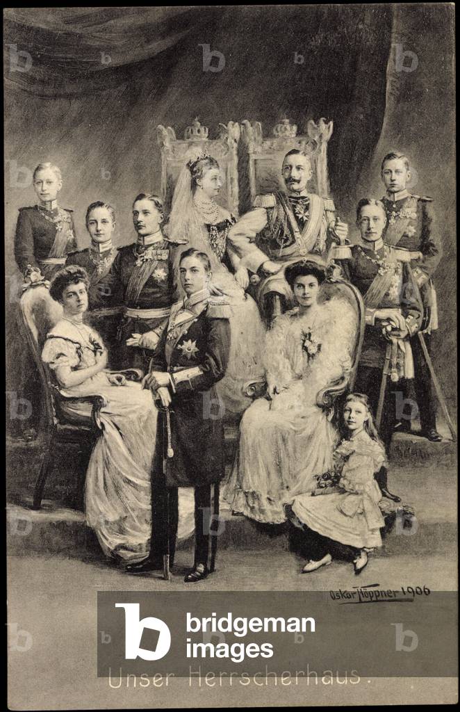 Artist Höppner, Oskar, Unser Herrscherhaus