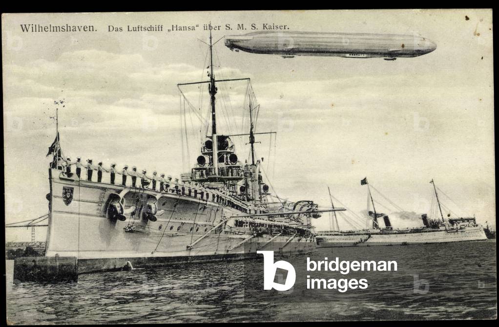 Wilhelmshaven, S.M.S. Kaiser, Zeppelin Hansa