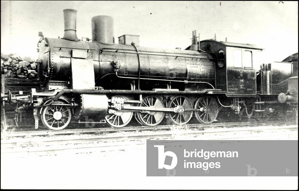 Photo German freight locomotive No. 56 004 Prussia