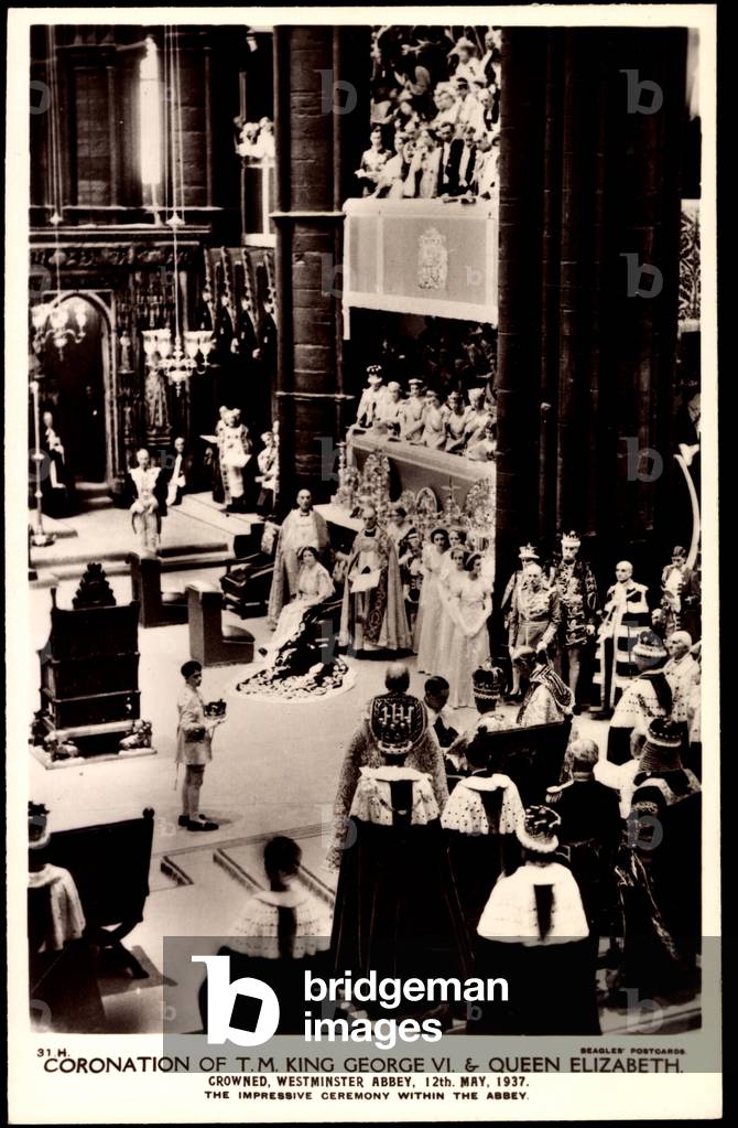 London, Coronation, King George VI, Queen Elizabeth