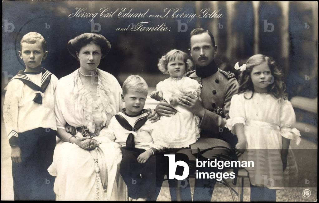 Duke Carl Eduard of Saxony Coburg Gotha, family