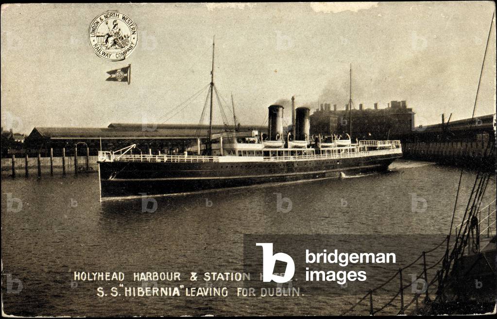 Sealink, S.S. Hibernia leaving for Dublin