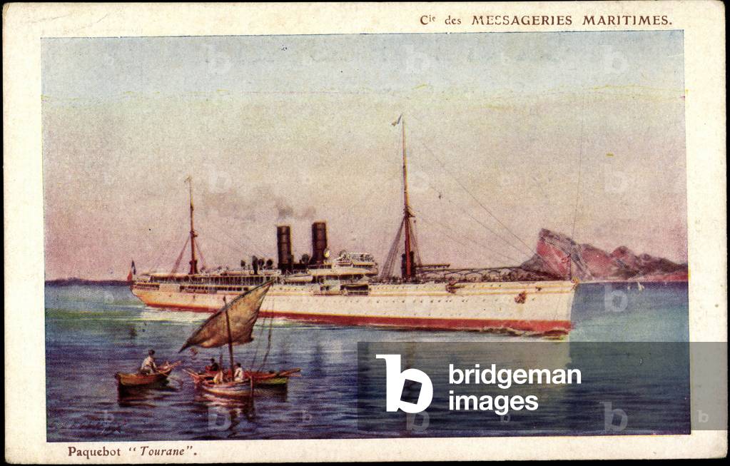 Künstler Maritime Messageries, Vessel Tourane
