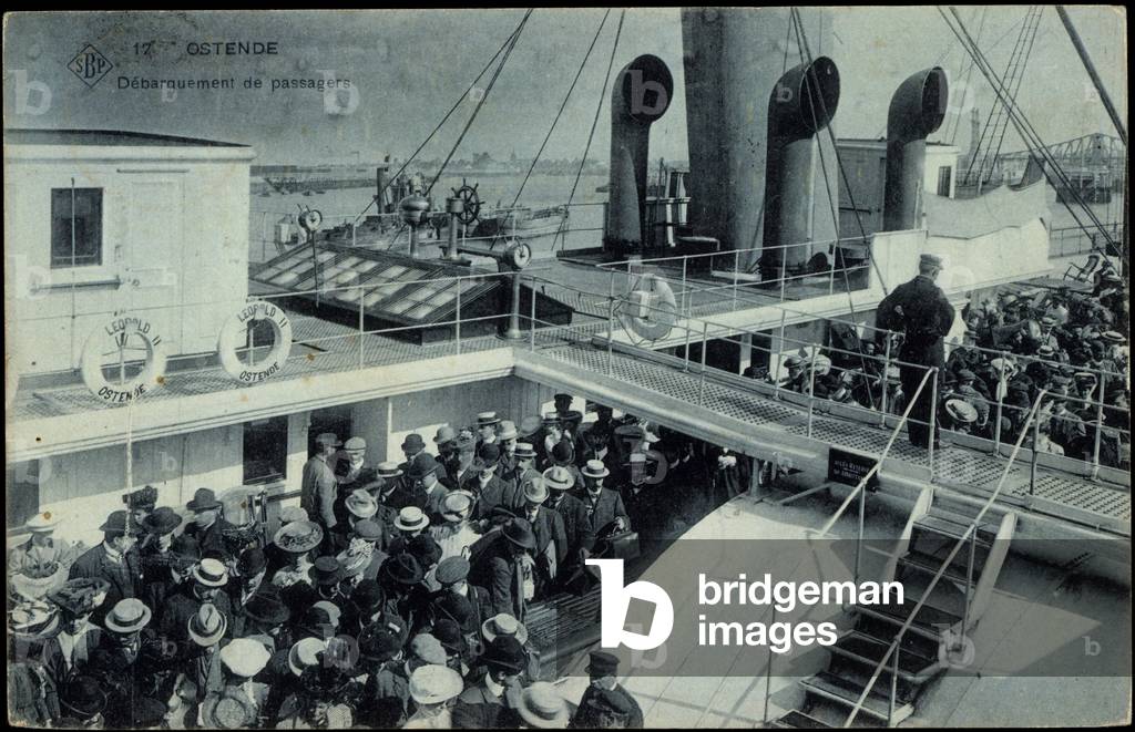 Ostende Westflandern, Leopold II, Belgian State Rail