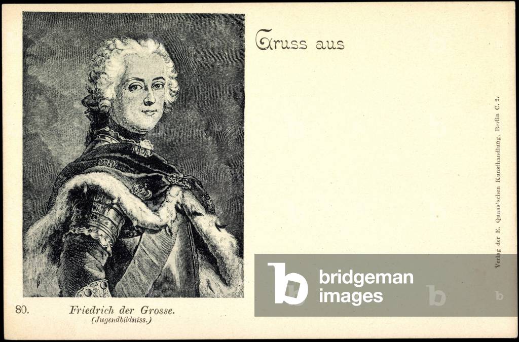 Artist Frederick the Great, Jugendbildniss, Armor