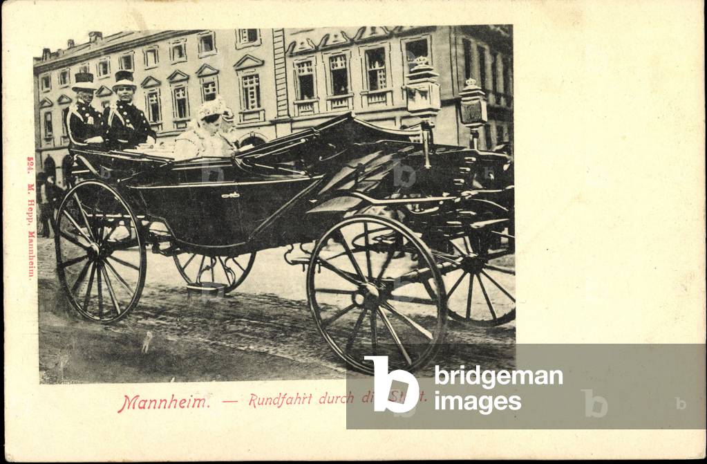 Mannheim, Tour through the city, Friedrich I, Luise